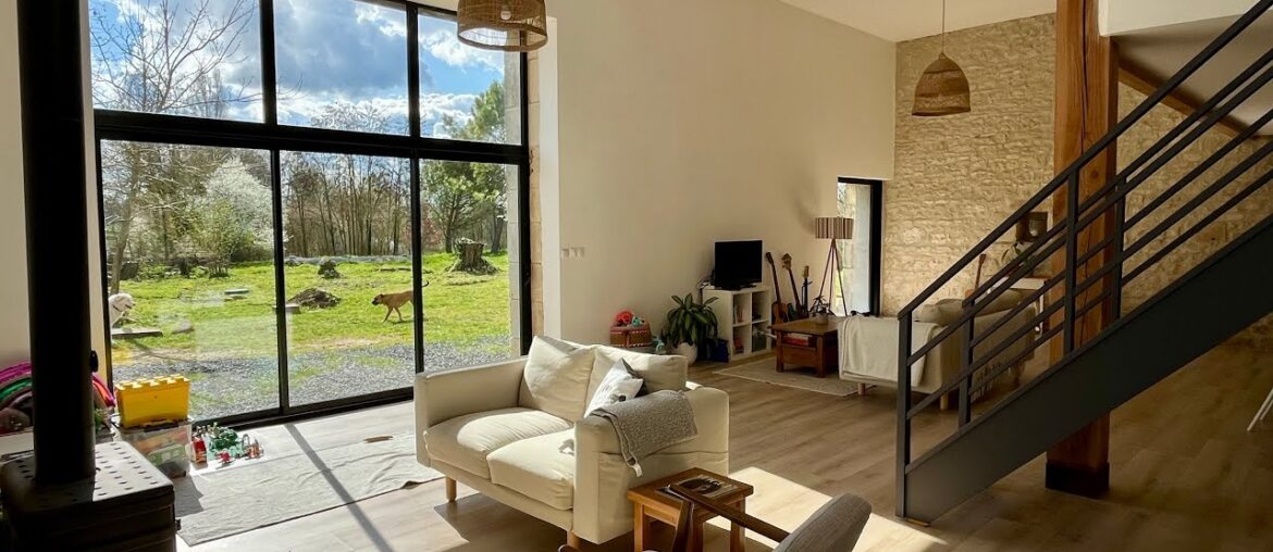 Barn Conversion beside river, France, €275k