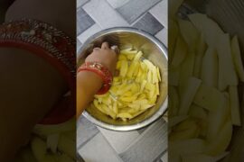 French fries recipe 🍟🤤#trending #cookingrecipe #ytshorts #indianfood #youtubeshorts