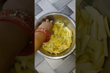 French fries recipe 🍟🤤#trending #cookingrecipe #ytshorts #indianfood #youtubeshorts