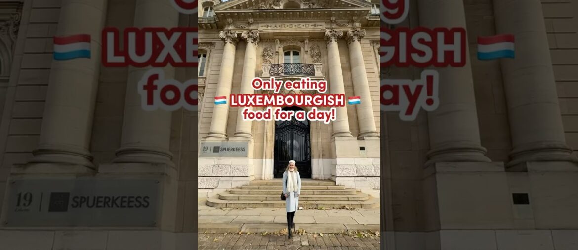Nothing brings me more joy than discovering new cuisines! 🤤#luxembourgcity #luxembourgfood