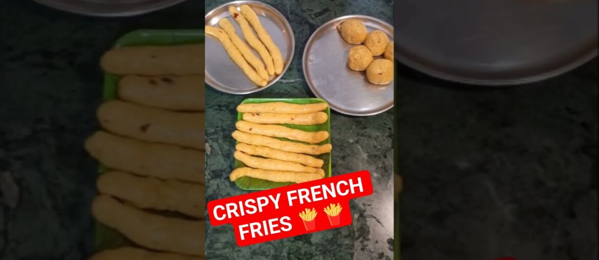 Crispy french fries 🍟🍟 #shreya's recipe 🫕🍱