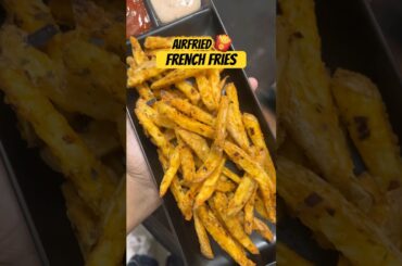 Crispy air fried FRENCH FRIES! 🍟 #frenchfries #airfryer #airfried #airfryerrecipes #yt #shortvideo