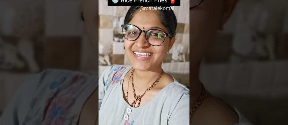 🍚 Rice French Fries 🍟 || #minivlog #recipe #cooking