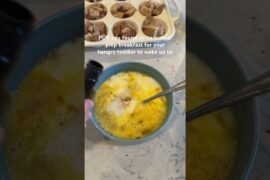 Chocolate chip banana French toast muffins! #toddlerbreakfast #toddlermeals #toddlerrecipe #toddler