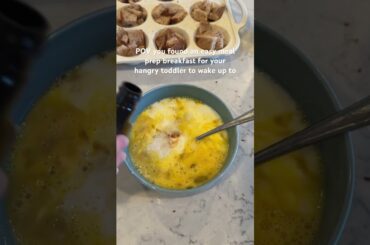 Chocolate chip banana French toast muffins! #toddlerbreakfast #toddlermeals #toddlerrecipe #toddler