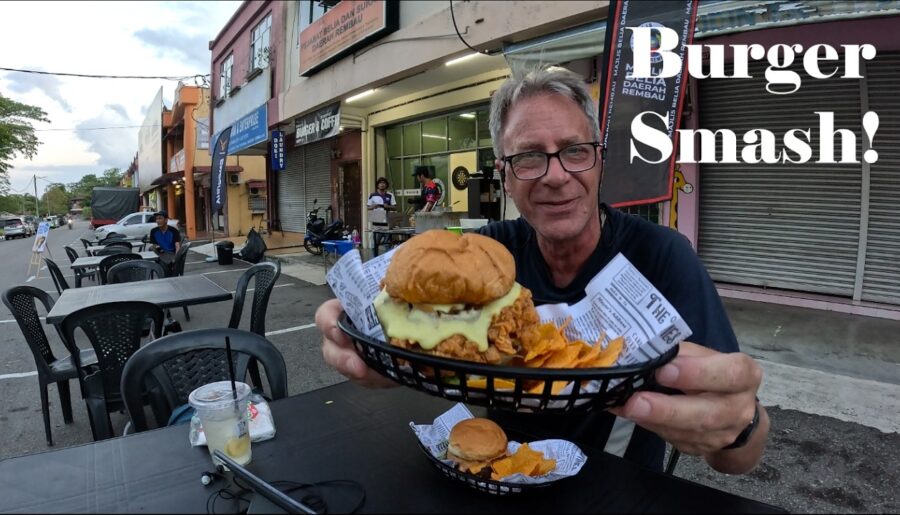 Easing Into a Malaysian Bicycle Tour: Windstorms, Smash Burgers, & Finding My Gear 🚲🇲🇾