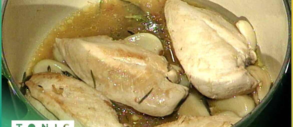 French Onion Soup, Garlic Herb Chicken and Gruyere Potatoes - Easy Healthy Recipes