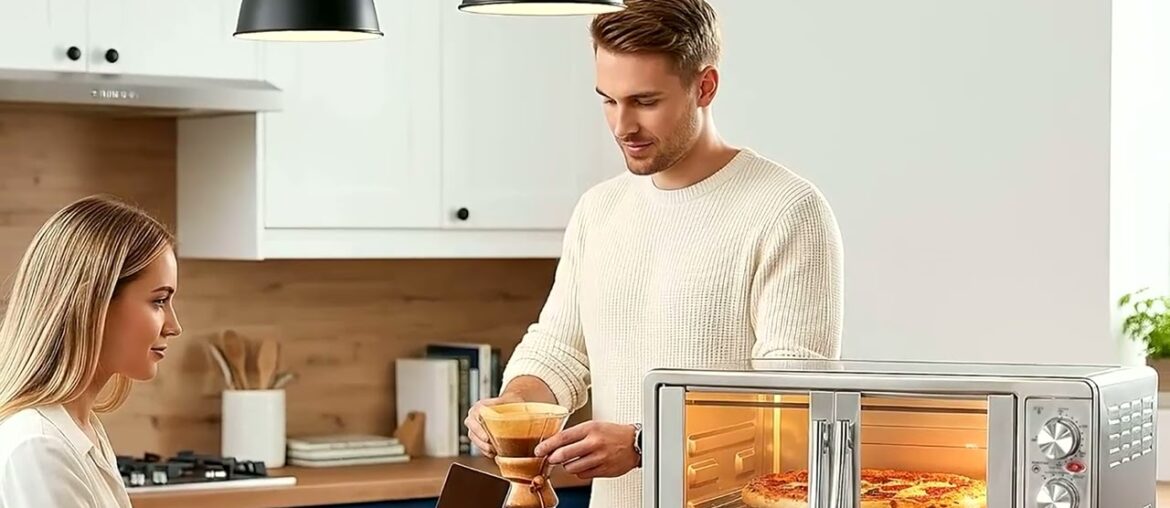 Elite Gourmet 47.5Qt French Door Oven Review: Rotisserie, Pizza & Pro Features! (ETO-4510M)