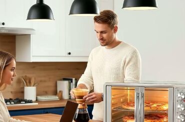 Elite Gourmet ETO4510B Review: The Most Stylish 47.5Qt French Door Oven!