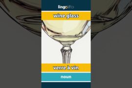 🇬🇧🇫🇷 wine glass - verre à vin : learn English : apprenons l'anglais : vocabulary builder