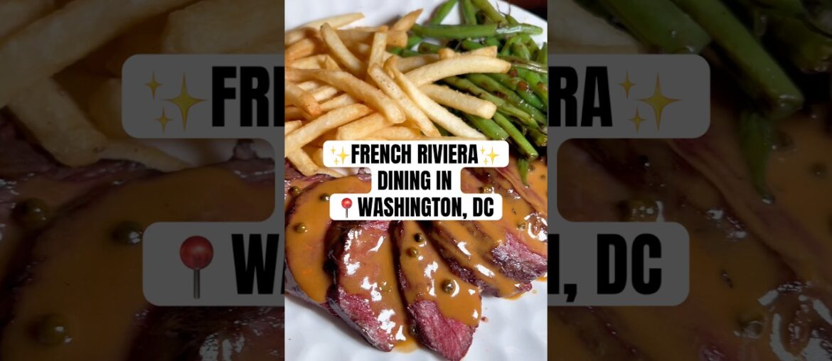 FRENCH RIVIERA DINING IN DOWNTOWN DC | Barbouzard | Happy hour and Sunday brunch party #dcdining