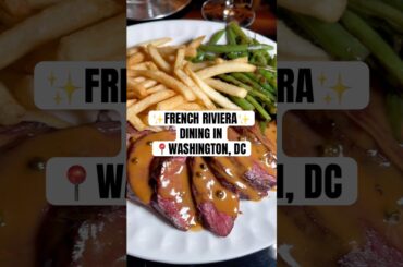 FRENCH RIVIERA DINING IN DOWNTOWN DC | Barbouzard | Happy hour and Sunday brunch party #dcdining