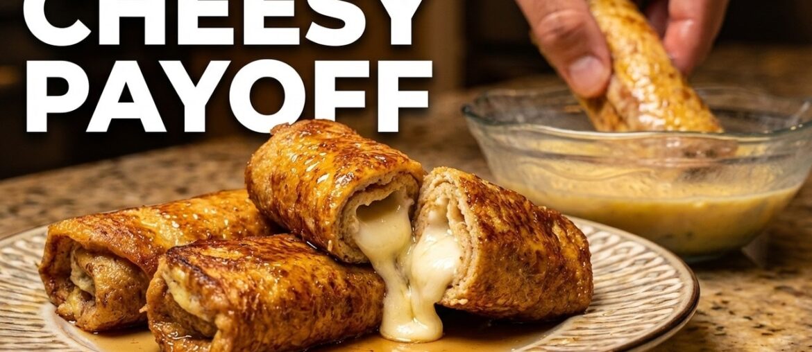 French Toast Rolls | Cheesy Cream Cheese Recipe