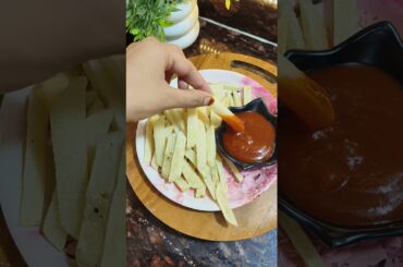 easy and tasty french fries 🍟 recipe#recipe #frenchfries #shortfeed #tending