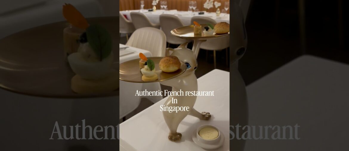 Fleur De Sel Le Restaurant Classic French restaurant in Singapore #sgfoodies #sgcafefood #frenchfood