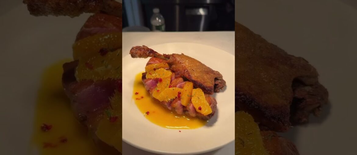 Title: Day 3 of trying everything. A Classic French dinner at L’Etoile! 🍷🦆