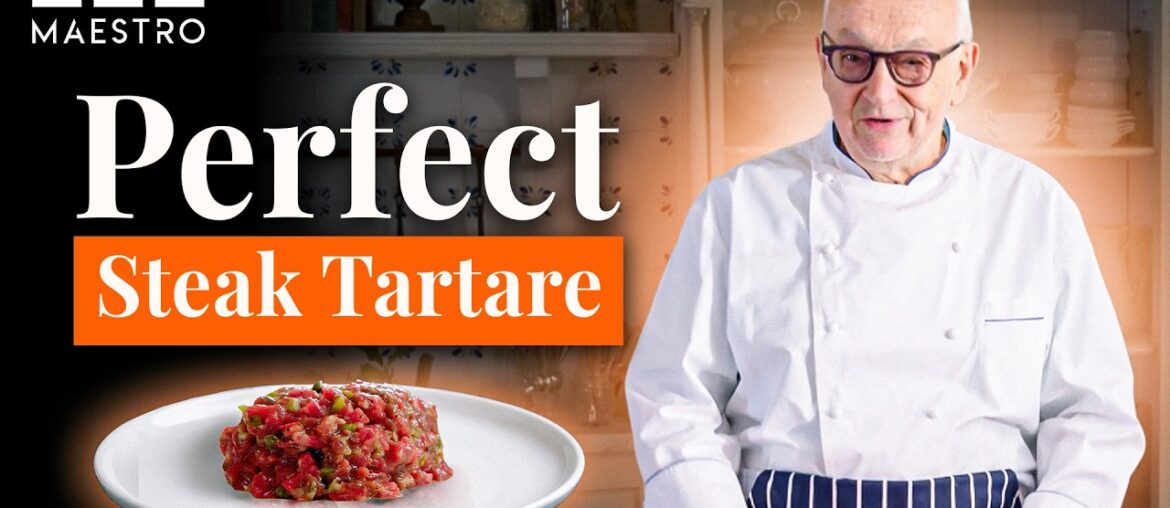 Steak Tartare Perfected with Pierre Koffmann | Meet your Maestro | BBC Maestro