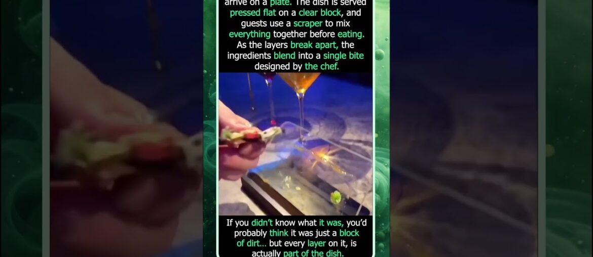 This $700 Dinner Looks Like Dirt But It’s Actually Gourmet