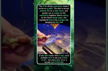 This $700 Dinner Looks Like Dirt But It’s Actually Gourmet