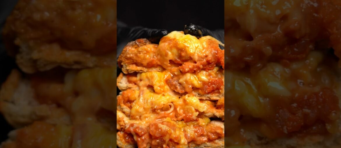 LEVEL 4:🥖🍕French bread pizza Follow me so you don’t miss level 5🤤 #shorts