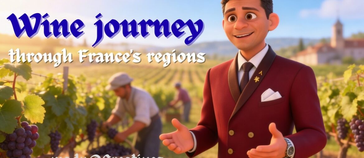 Wine journey through France's regions
