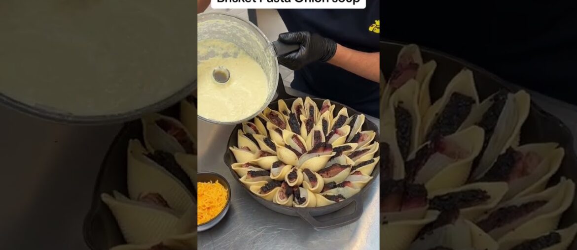 Brisket Pasta Onion Soup