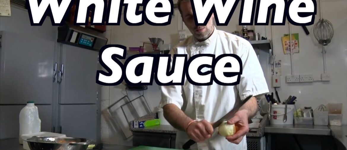 How to make a Creamy White Wine Sauce with French Chef Julien