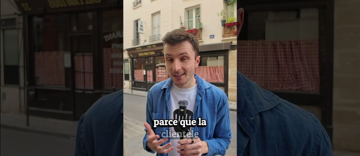 On dirait pas avec ses rideaux et sa devanture, mais ce restaurant est l’un des plus chers de Paris!