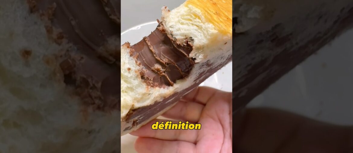 LE VRAI PAIN AU CHOCOLAT😋😍. #shorts