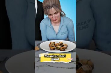 Olahan Makanan Dari Siput #feedshort #ricarica #shortvideo #animasiedukasi #masakan #siput #bekicot