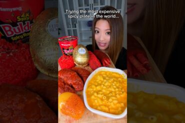 Trying the most expensive spicy plate #fruitriotpartner #food #eating #mukbang #snacks @fruitriot