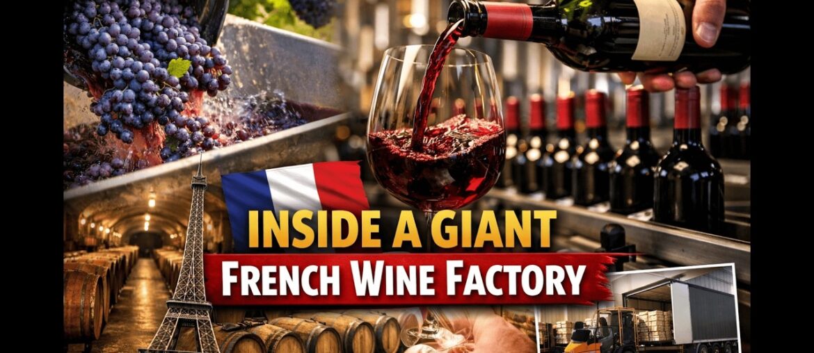How French Wine Is Made – Inside a Traditional Winery (Full Process)
