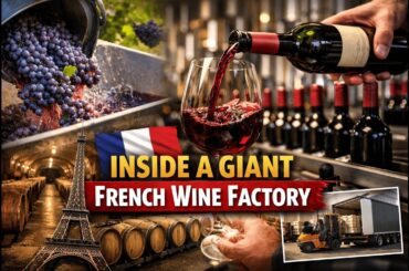 How French Wine Is Made – Inside a Traditional Winery (Full Process)