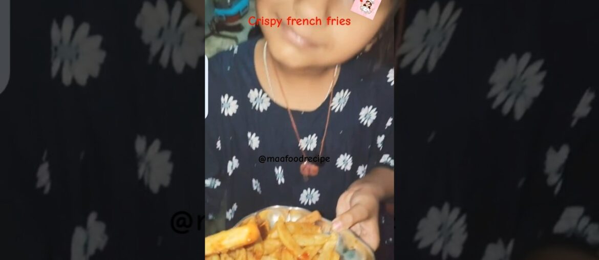 instant crispy french fries#cooking #recipe #foodpreparation #shortvideo 🥰😋💯👌