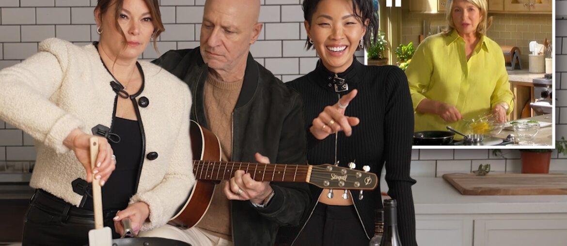 Top Chef Judges Try to Make Martha Stewart's French Omelette