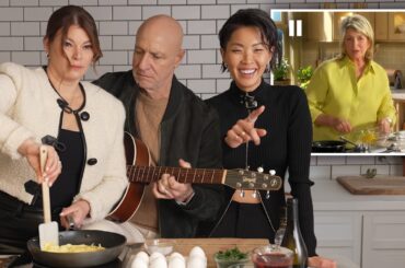 Top Chef Judges Try to Make Martha Stewart's French Omelette