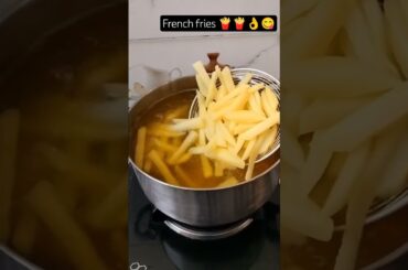 homemade french fries 🍟👌🍟😋#crispy #french #fries #like #food #viral #cooking #snacks #views #youtube