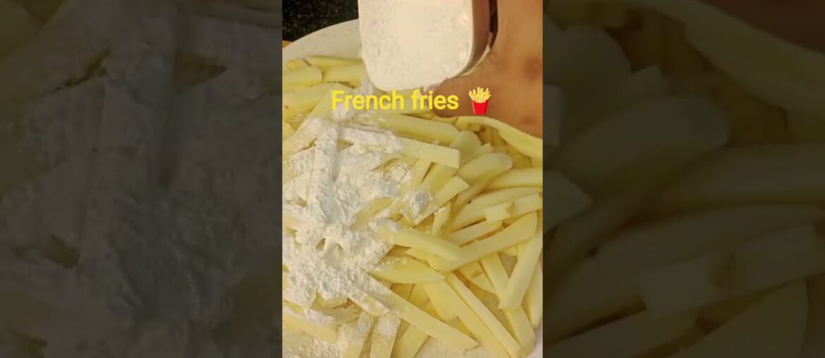 French fries 🍟 sanika #recipe #cooking #cookingfood #gulbjamun #easyrecipe #indianrecipes #food