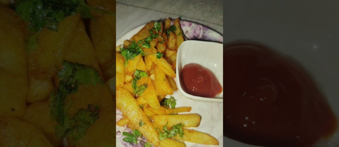Crispy French Fries 🍟😋  #shorts #potato #snacks #crispy #french #fries #easyrecipe #youtubeshorts