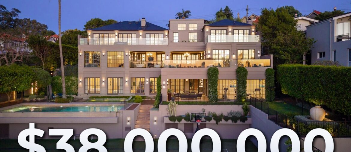 🏡 Inside Sydney's Ultimate Trophy Estate with Opera House Views | Mosman, NSW