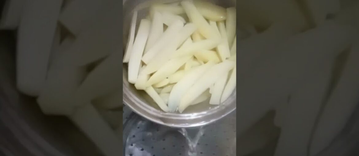 McDonald Style French Fries | Homemade Crispy French Fries| Quick Recipe #fastfoodies #cooking