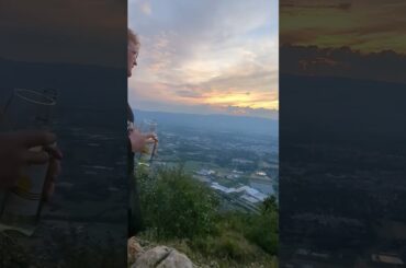 Cheap Italian Wine & Great Views. Location: L'Observatoire, Bossey France #campervan #travel #France
