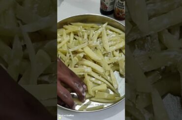 “5 Minute me Crispy French Fries 🍟 | Easy French Fries Recipe #shorts”