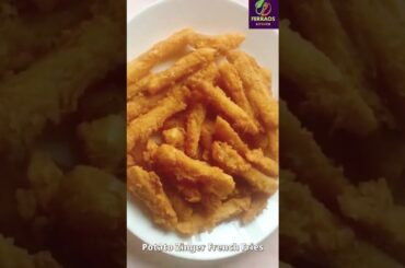 Potato Zinger French Fries Recipe | Crispy Kfc french Fries #shorts #potato