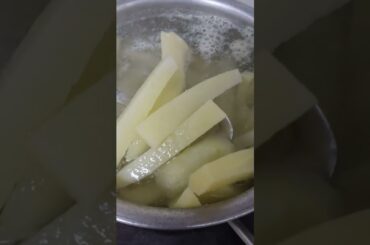 aaj ki recipe french 🍟 fries yummy 🤤😋 #homemadecooking #youtubecookingvedio