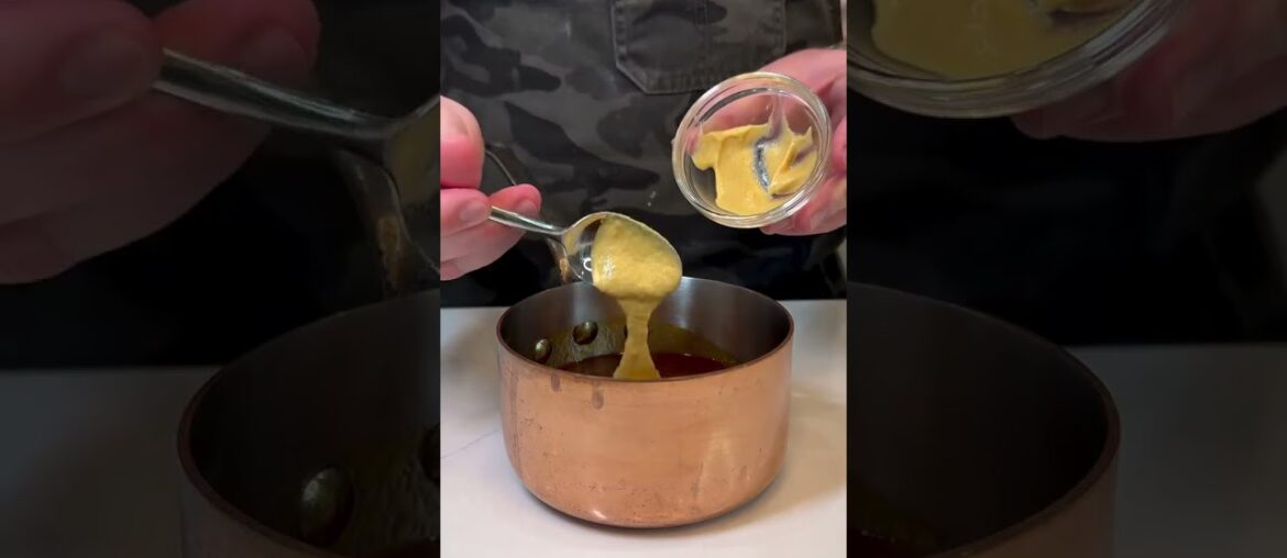 This Classic French Sauce Will Elevate Any Dish 🇫🇷 This Classic French Sauce Will Elevate Any Dish 🇫🇷