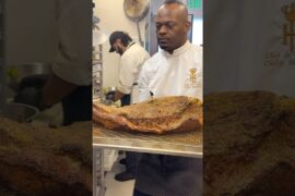 Brisket at Le Bilboquet Market with the LEGENDARY FRENCH PASTRY CHEF Francois Payard