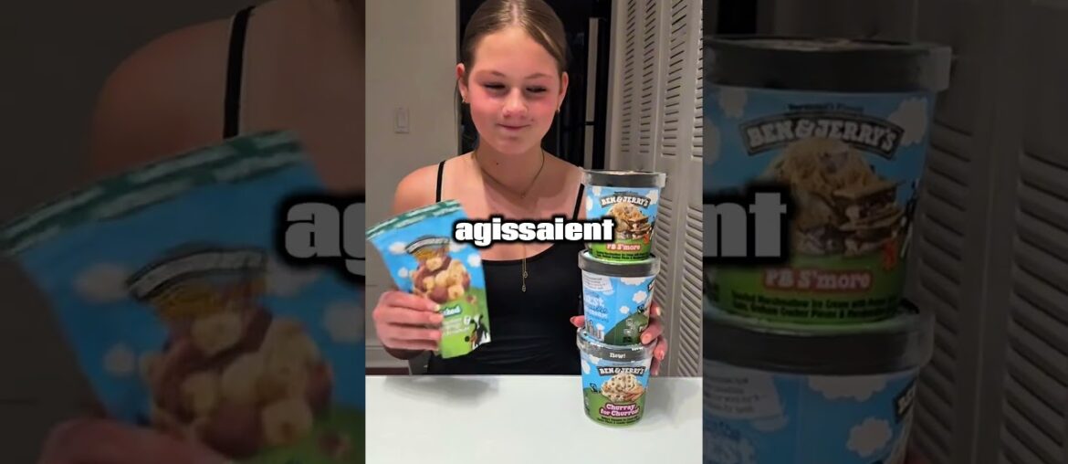 La recette secrète de Ben & Jerry's a fuité #fastfood #oreo #france