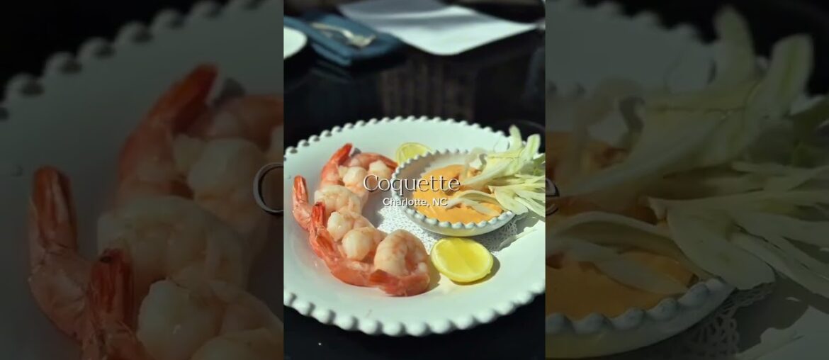 Coquette Charlotte Review | French Restaurant Lunch in Charlotte NC