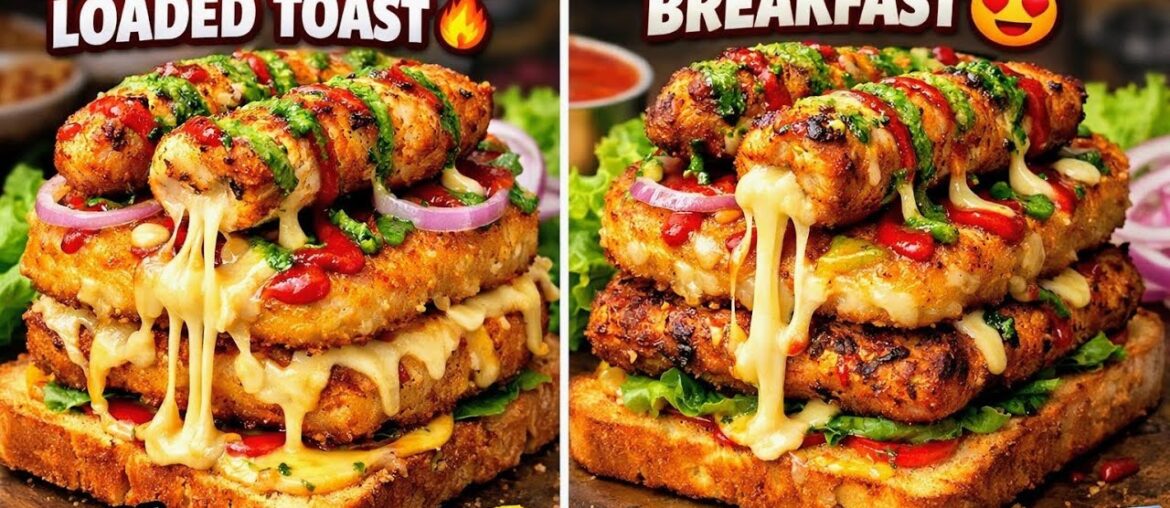 This BreakfastRecipe  Is So Easy To Make! | Easy Bread & Egg Breakfast |5 minute breakfast ideas